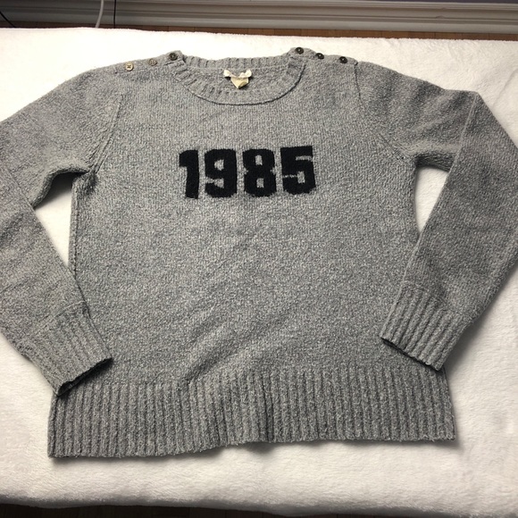 Club Monaco Sweaters - Club Monaco Grey “1984” Sweater